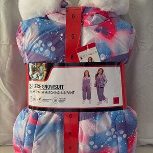 Spyder Girls 2PC Snowsuit Size 6